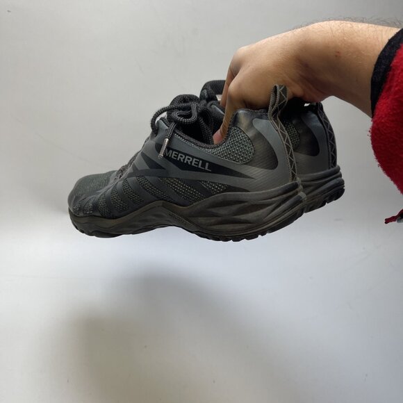 MERRELL Siren Edge Q2 Women's Sz 9 US Athletic Trail Hiking Shoes Grey / Blue - Picture 14 of 14